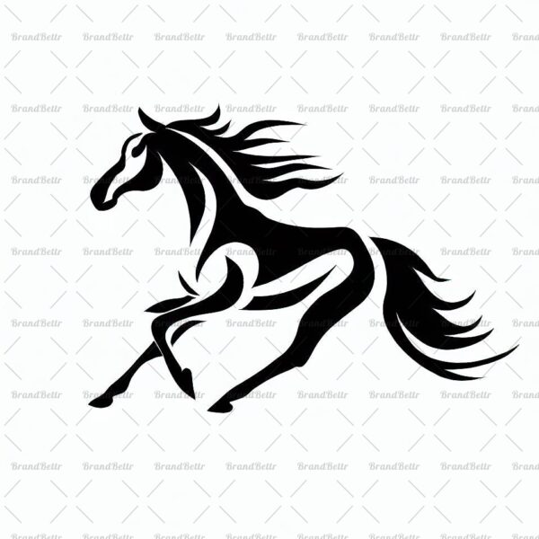 Galoppierendes Pferd